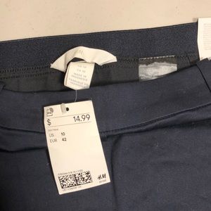 Super stretch navy blue slacks